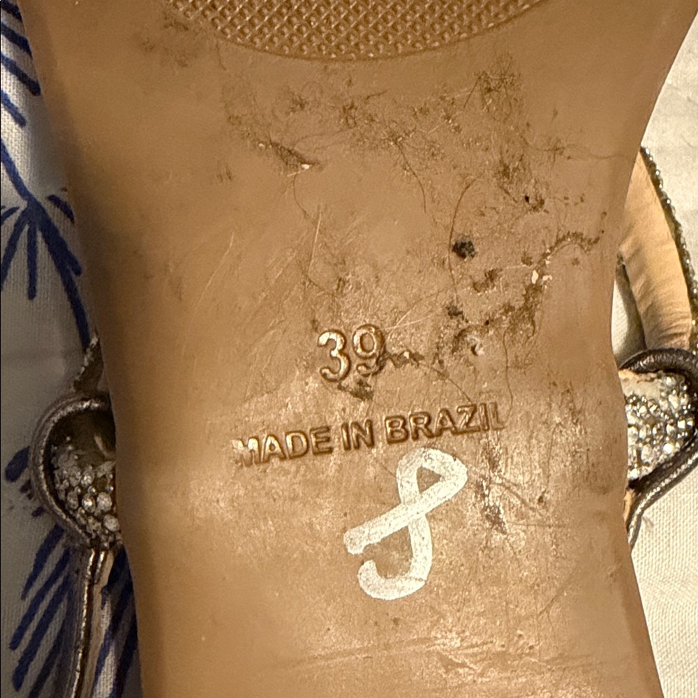 Regina Rios Brazilian Rhinestone Sandals - Picture 7 of 7